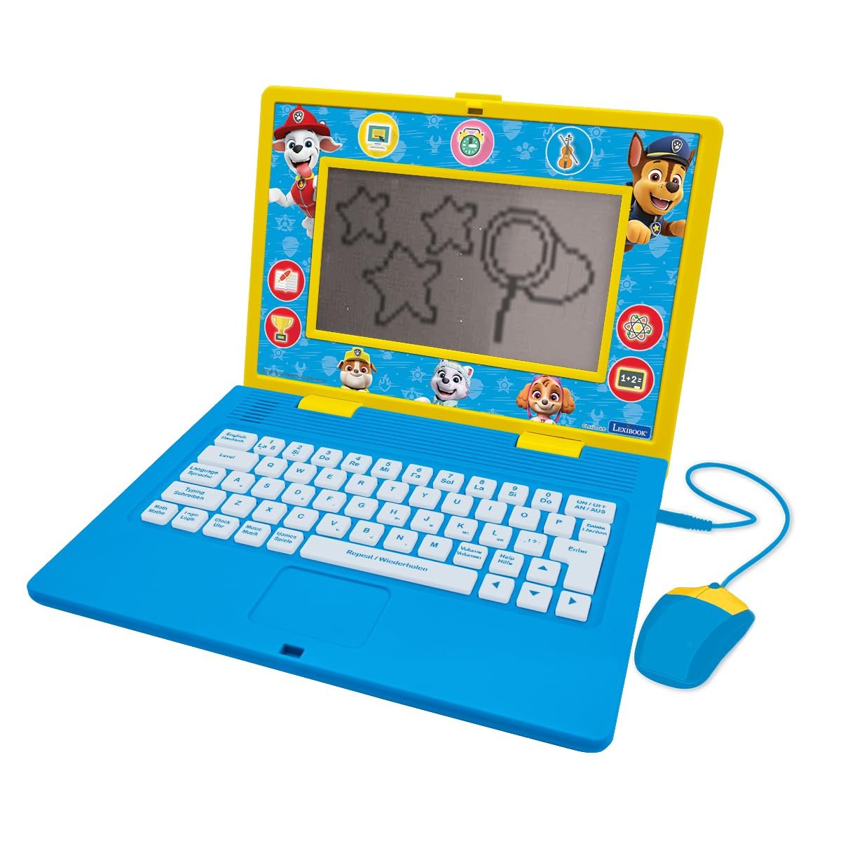 Lexibook Psi Patrol Dwuj zyczny I Edukacyjny Laptop W J zyku lexibook-psi-patrol-dwuj-zyczny-i-edukacyjny-laptop-w-j-zyku
