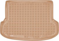 LICOME Auto Tappetini per Bagagliaio in Pelle per Lexus RX 2007-2015 (Higher Than Frame), Auto Vasca Baule Tappetino Antiscivolo Impermeabile, Telo Bagagliaio Protezione AntiGraffio,B Black+Beige
