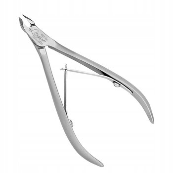 Lexwo R01 3mm srebrne cążki do skórek i paznokci ze stali chirurgicznej - Lexwo