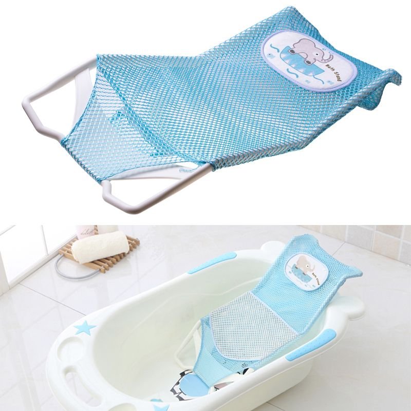 Zdjęcia - Wanienka Leżaczek do kąpieli, wkład do  - niebieski
