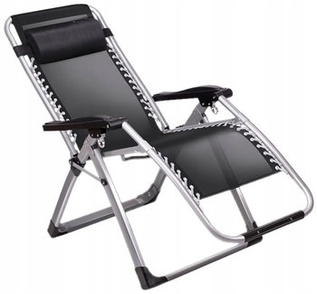 Leżak Ogrodowy Fotel Kempingowy Plażowy Krzesło Z Poduszką - Pegaz