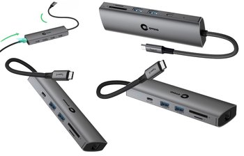 LG HUB USB-C 2xHDMI 4K DisplayPort LAN Ethernet do Laptopa Dual Monitor - Inny producent