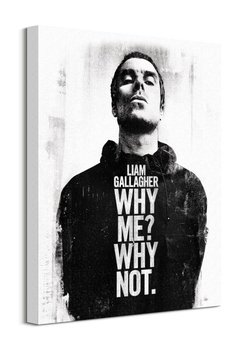 Liam Gallagher Why Me Why Not - obraz na płótnie - Pyramid International