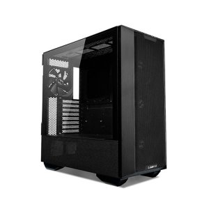 LIAN LI Lancool III Obudowa gamingowa ATX z czarnego aluminium/SECC/szkła hartowanego z 4 wentylatorami 140 PWM (inne niż RGB) — LANCOOL 3-X - Lian Li