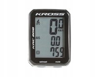 Licznik rowerowy przewodowy Kross 8 opcji KRC 208 Kross