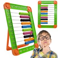 LICZYDŁO KOLOROWE do nauki liczenia TRADYCYJNE duże 23 cm