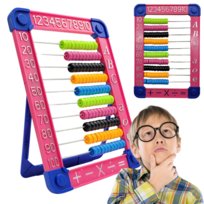 LICZYDŁO KOLOROWE do nauki liczenia TRADYCYJNE duże 23 cm
