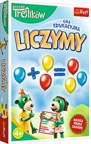 Liczymy - Rodzina Treflików, gra planszowa, Trefl