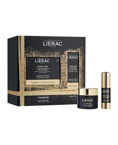 Lierac Premium: Zestaw Krem jedwabisty 50ml + krem pod oczy 15ml ...