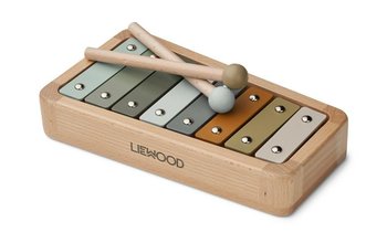 Liewood - Drewniane cymbałki Stuart - Oat multi mix - Liewood