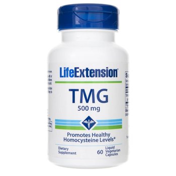 Life Extension, suplement diety TMG, 60 kapsułek - Life Extension