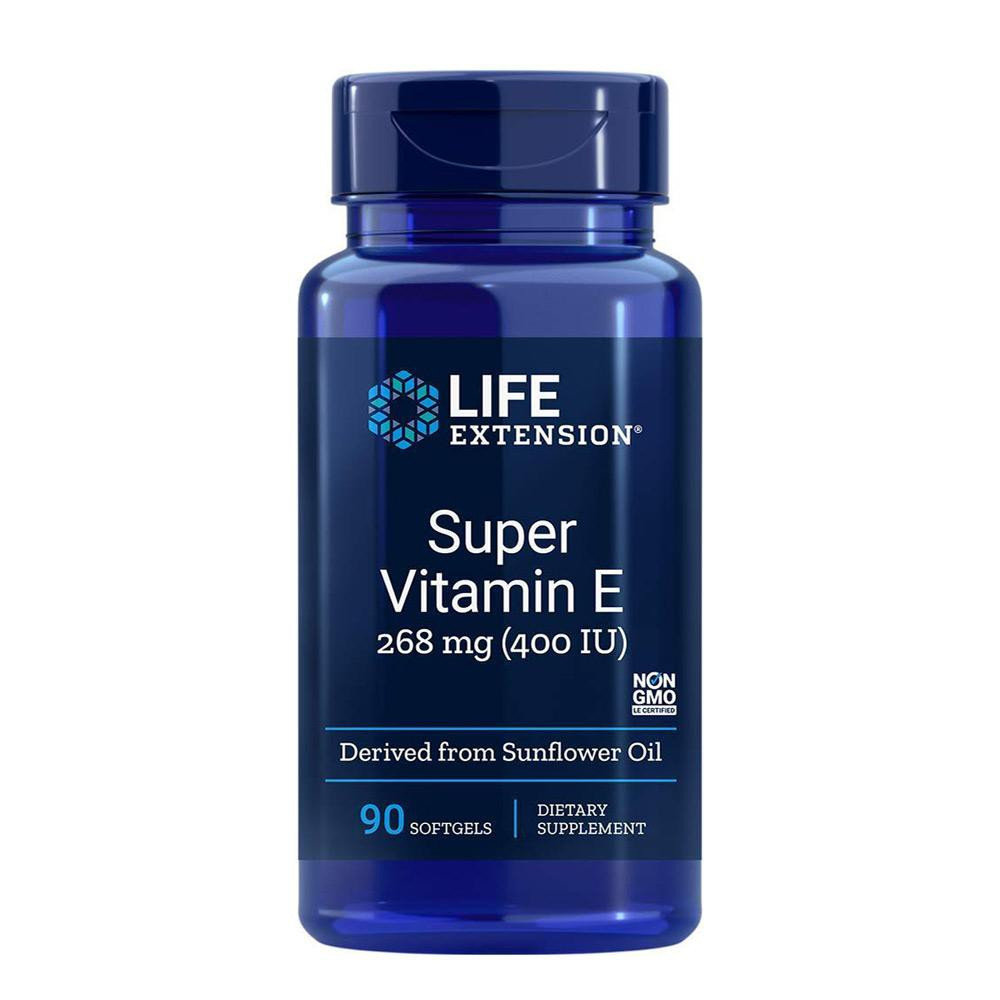 Фото - Вітаміни й мінерали Lifecell Suplement diety, Life Extension, Witamina E 268 mg - 90 Kaps. 