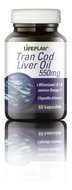 LifePlan, suplement diety Tran cod liver oil 550mg, 60 kapsułek - LifePlan