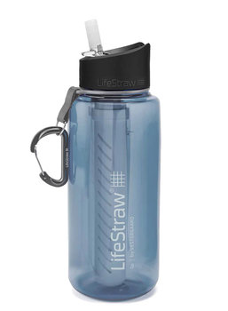 Lifestraw Go, Butelka na wodę z filtrem 1L, Moody Blue, Renew - LifeStraw