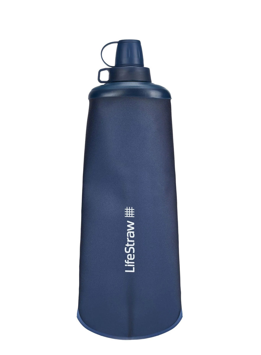 Zdjęcia - Bidon LifeStraw Peak Squeeze, Filtr do wody z miękką butelką 1l, Mountain Blue 