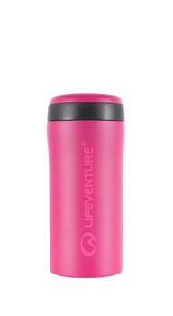 Lifeventure, Kubek termiczny, Mug Matt, różowy, 300 ml - lifeventure