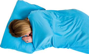 Lifeventure, Śpiwór, Coolmax Stretch Sleeping Bag Liner, Aqua - lifeventure