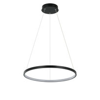 Light Prestige, Lampa Wisząca Ring Mały, Led, Czarny