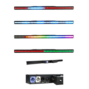 LIGHT4ME LED WALL 40x3W RGB listwa oświetleniowa dekoracja światłem oświetlenie sceniczne - LIGHT4ME