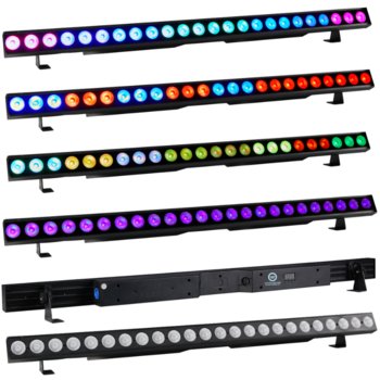 LIGHT4ME SPECTRA CREE BAR 24x6W RGBWA-UV listwa oświetleniowa SMD LED 6w1 - LIGHT4ME