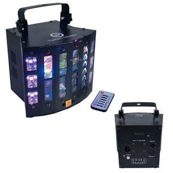 Light4Me Turbo Derby Multiefekt Led Laser Uv +Pilot - Inny producent