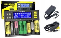 LiitoKala Lii-S8 UNIWERSALNA ŁADOWARKA OGNIW AKUMULATORÓW Li-Ion AAA 18650