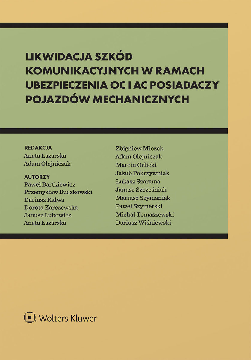 Likwidacja Szkód Komunikacyjnych W Ramach Ubezpieczenia OC I AC ...