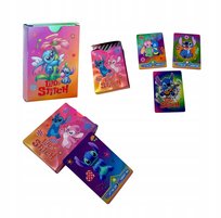 LILO I STICH KARTY KOLEKCJONERSKIE DO GRY 55 SZTUK EDYCJA SPECJALNA TĘCZOWE