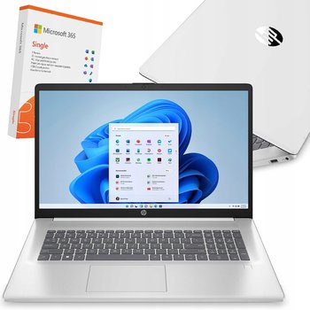 LIMITOWANY LAPTOP HP 17 QUAD CORE 4GB DDR4 512SSD HD+ BLK FP W11 + OFFICE - HP