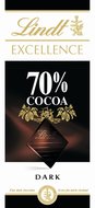 Lindt, czekolada gorzka Excellence 70% Cocoa, 100g&nbsp;-&nbsp;Lindt