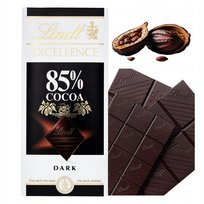 Lindt Excellence 85% Cocoa Czekolada Gorzka Kakao Naturalna Pyszna 100g Lindt