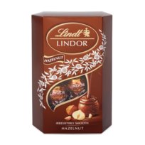 Lindt Lindor Hazelnut Cornet, Praliny z czekolady mlecznej, 200g