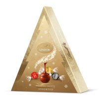 Lindt Lindor Praliny Assorted Xmas Tree 125g Lindt