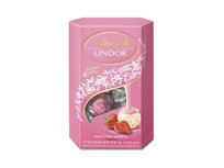 Lindt Lindor Praliny Truskawkowe Cornet 200g Lindt