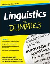 Linguistics For Dummies Dechaine Rose-Marie, Vatikiotis-Bateson Eric, Burton Strang
