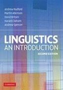 Linguistics - Radford Andrew, Atkinson Martin, Britain David, Clahsen Harald, Spencer Andrew
