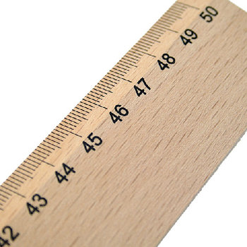 Linijka drewniana, 50 cm - LENIAR