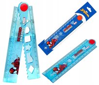 LINIJKA dziecięca szkolna do szkoły SPIDERMAN składana 30cm dla chłopca Jelly Pens
