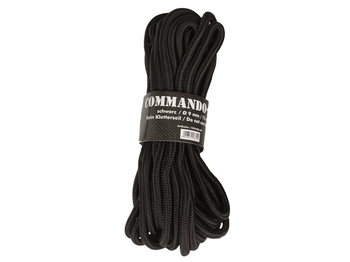 Linka Mil-Tec 9 mm x 15 m czarna - Mil-Tec