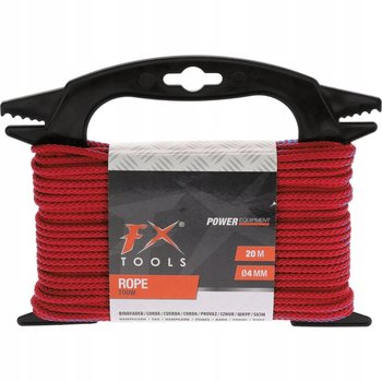 LINKA TURYSTYCZNA 4MMx20M CZERWONA - Redcliffs Outdoor