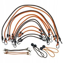 Linki elastyczne transportowe do mocowania bagażu ładunku zestaw 20szt. NEO