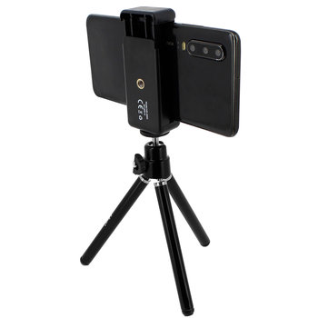 LinQ Mini Tripod Obraca się o 360° Smartfon Szerokość 51 do 85mm HD-3053 Czarny - LinQ