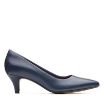 Linvale Jerica [navy leather] - rozmiar 38 Clarks