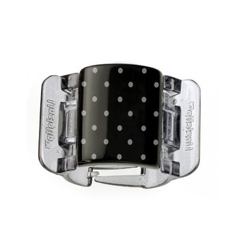 Linziclip, Klamra Midi Black-White Dots - Linziclip