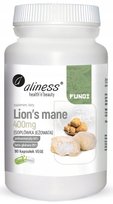Lion’s Mane ekstrakt 40/20 400mg SOPLÓWKA JEŻOWATA suplement || Aliness