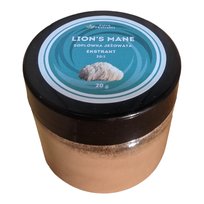 Lion's Mane, Soplówka Jeżowata mocny ekstrakt 20:1, mózg, zdrowie, depresja, 20g