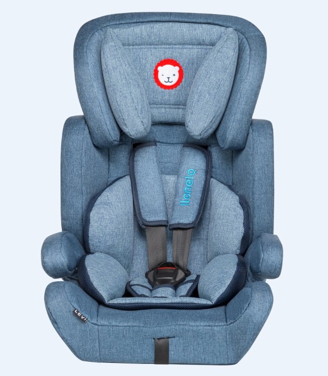 Lionelo, Levi Modern, Fotelik samochodowy, 9-36 kg, Niebieski - Lionelo