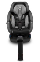 Lionelo, Lukas, Fotelik samochodowy przód tył, 0-18 kg, Isofix, Carbon 