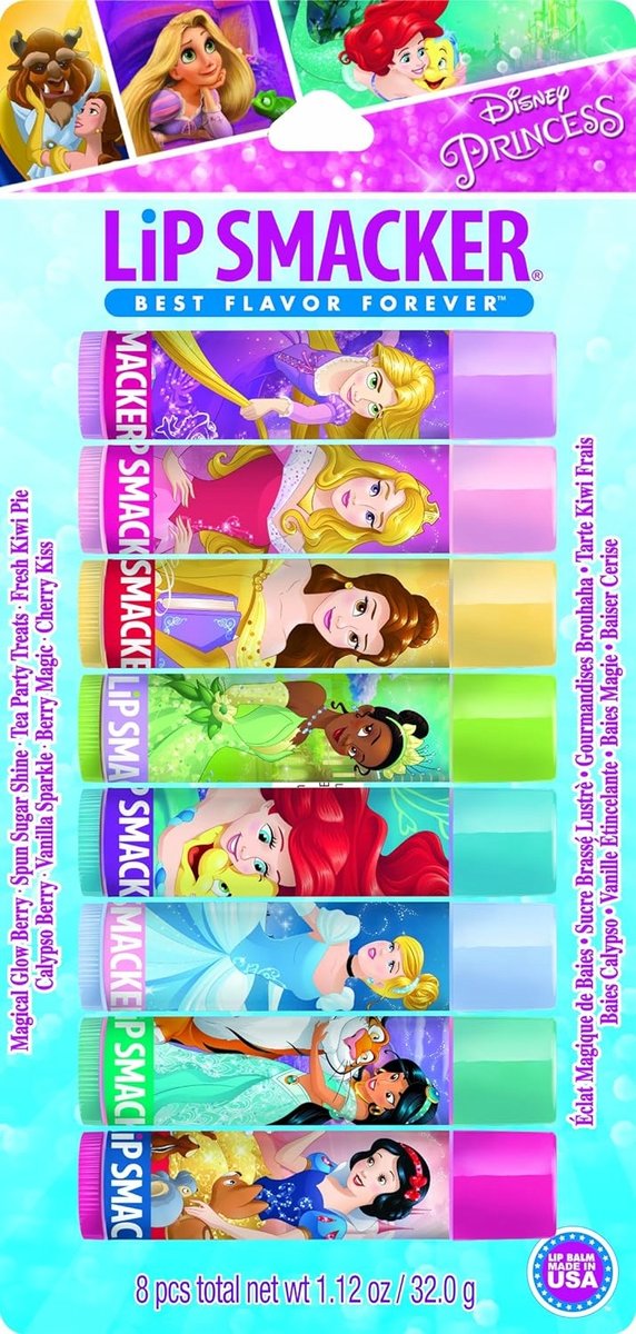 Smacter Lip Smacker Disney Princess Flavored - balsam do ust w pomadce 8 smaków ...