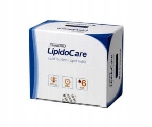 LipidoCare paski testowe po pomiaru cholesterolu 25 sztuk - inna (Inny)